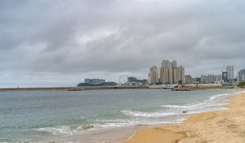 간이해변 전경 사진