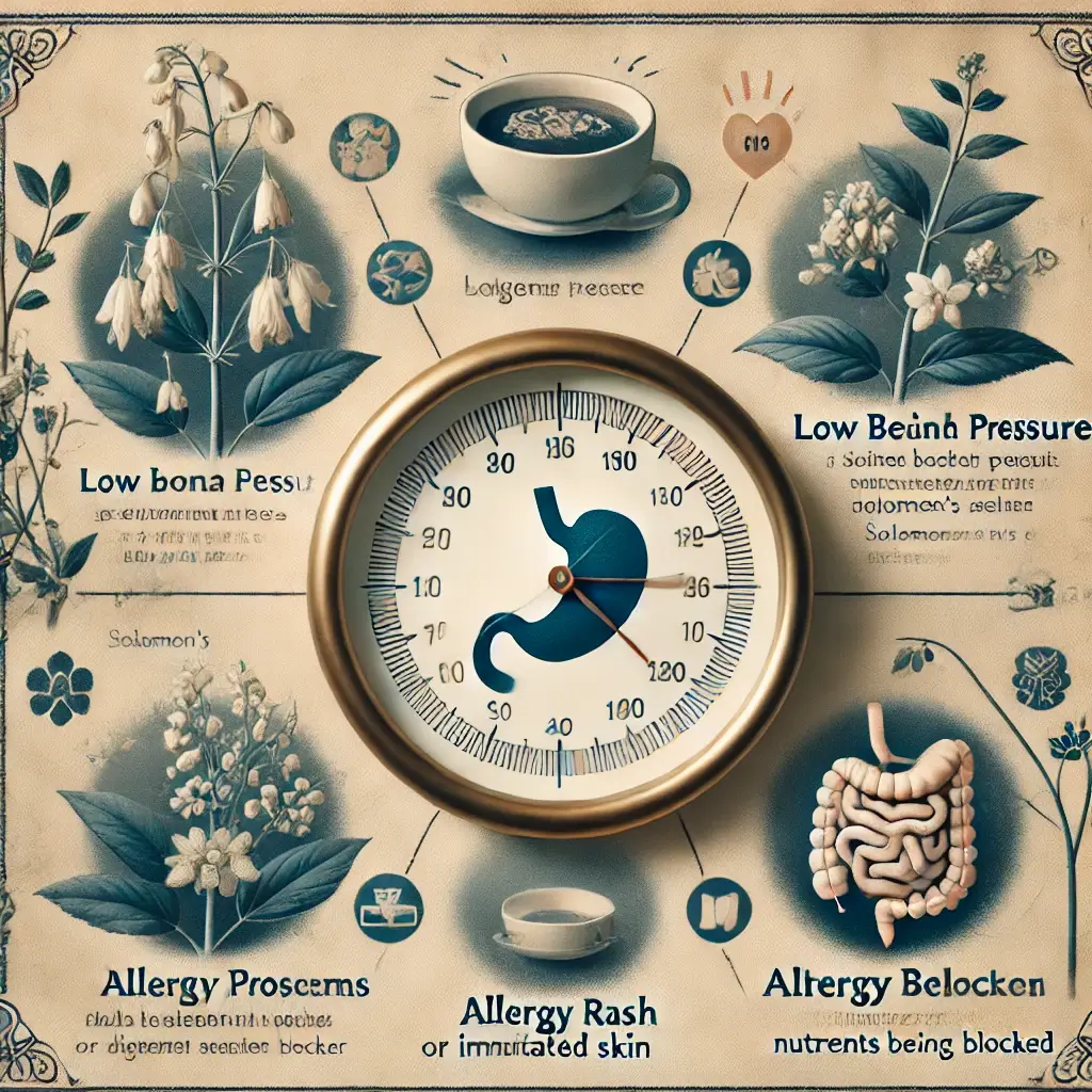 둥굴레차의 부작용