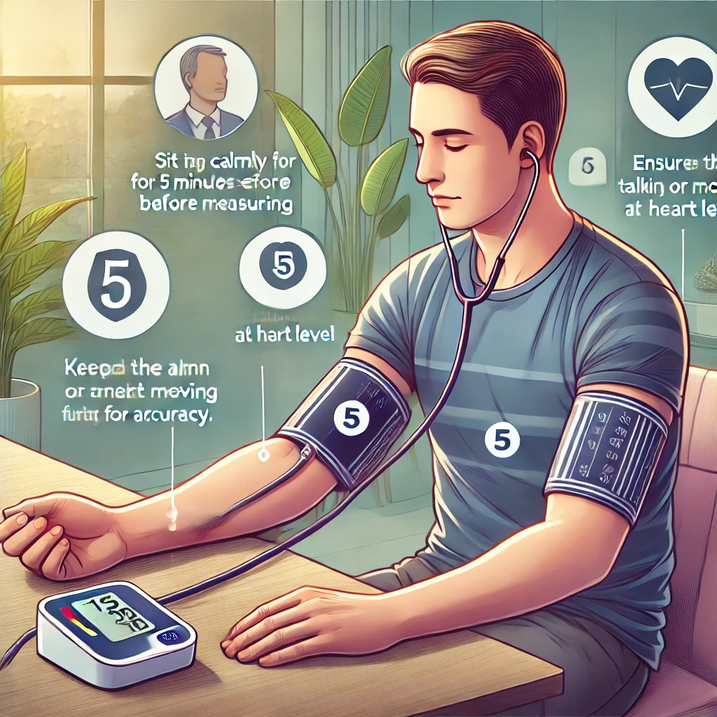 혈압 측정 정확도 높이는 5가지 방법: 올바른 건강 관리의 첫걸음