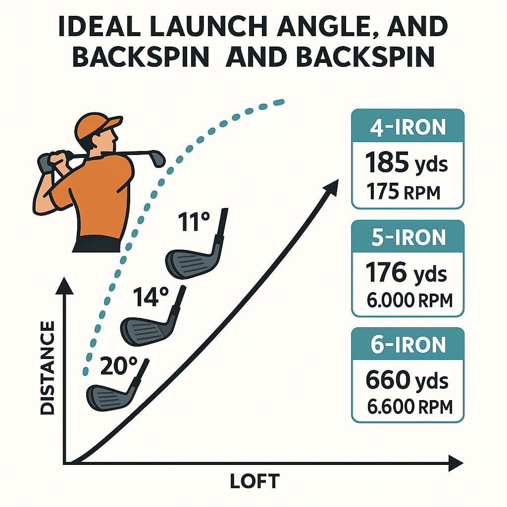 아이언 로프트별 이상적인 탄도