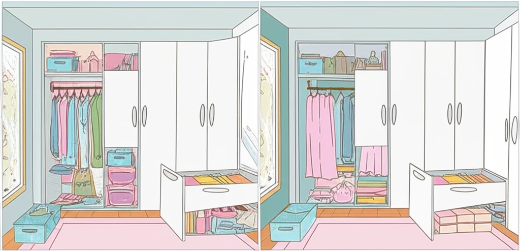 다기능 가구 수직 공간 시각 통일성 ..