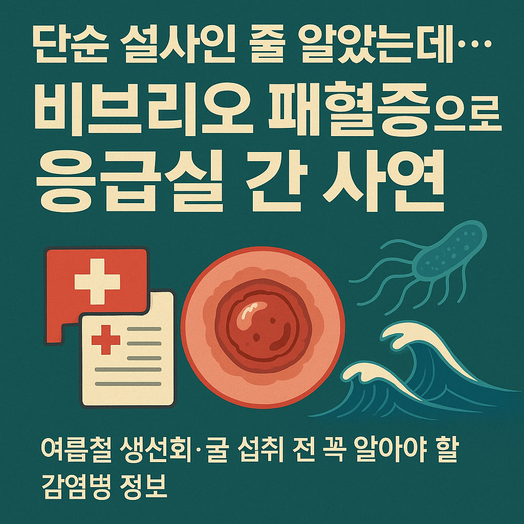 여름철 비브리오 패혈증 비상