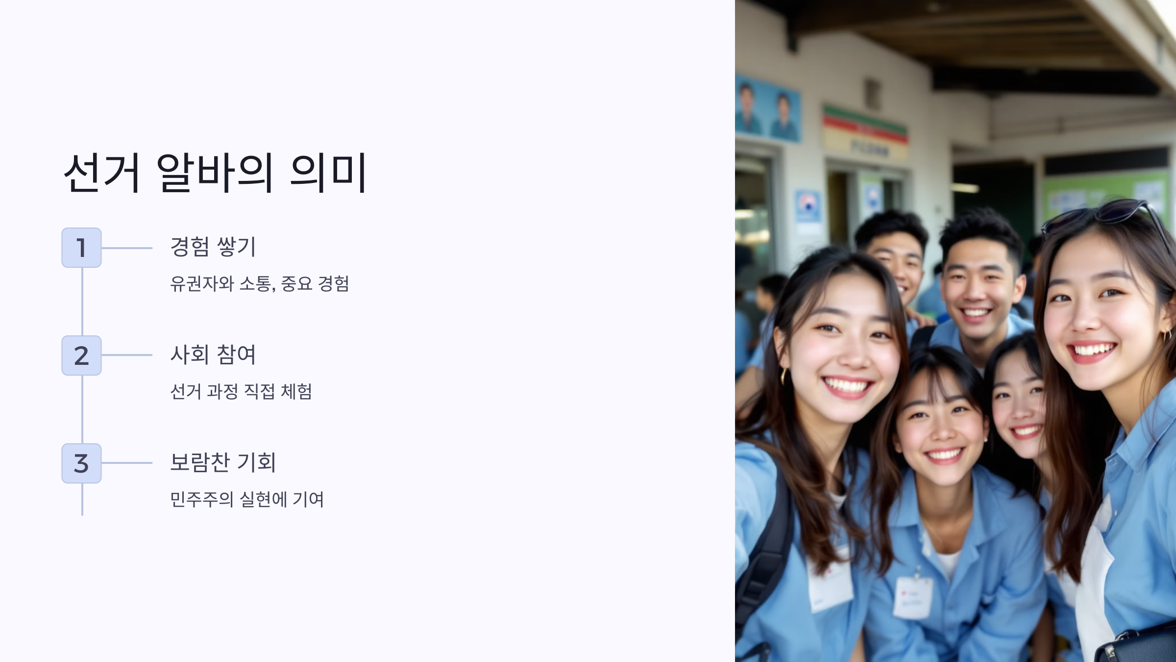 📊 2025 대선 선거 알바 종류와 알바비 알아보기!