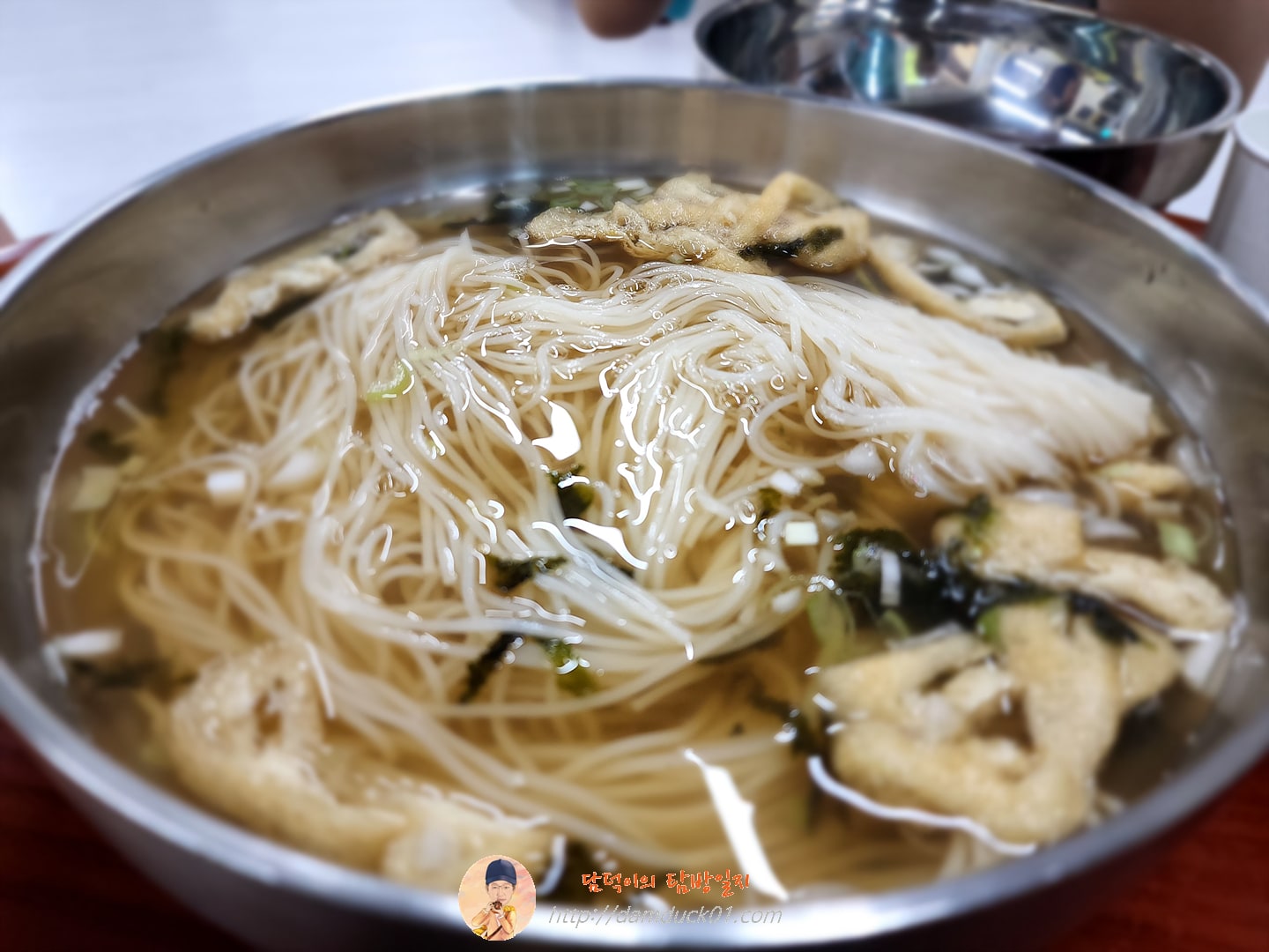 멸치국수