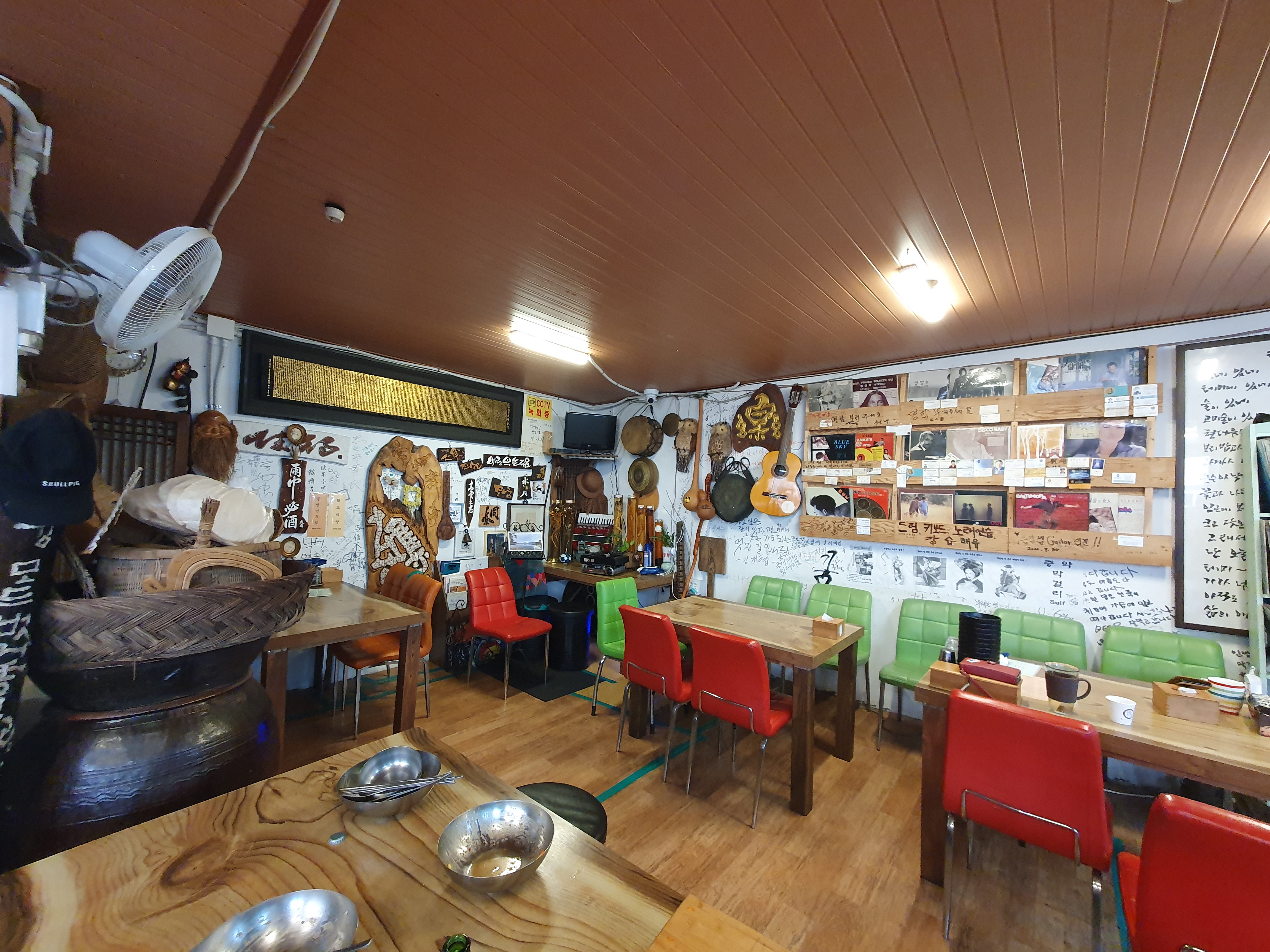 충남대 병원 맛집 박여사 빈대떡 실내 사진