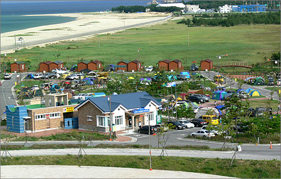 레전드 캠핑장 송지호오토캠핑장 소개