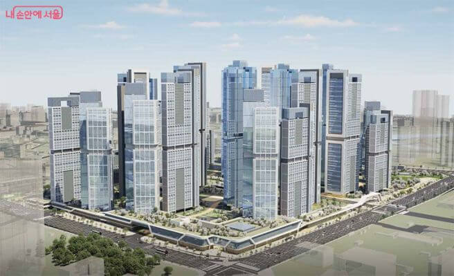 시장자율과 공공의 협업 결합한 재건축모델