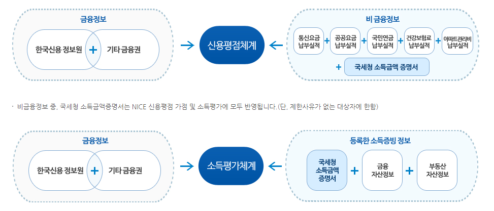 신용평가 가점제 나이스지키미(1)