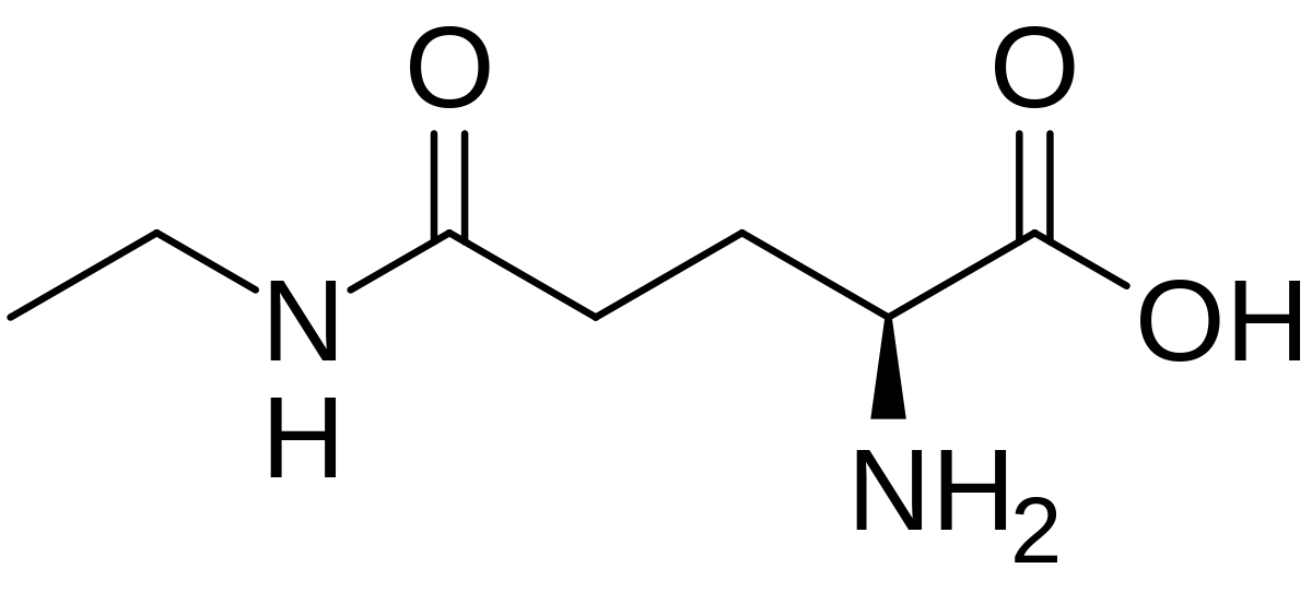 L-Theanine 화학구조식