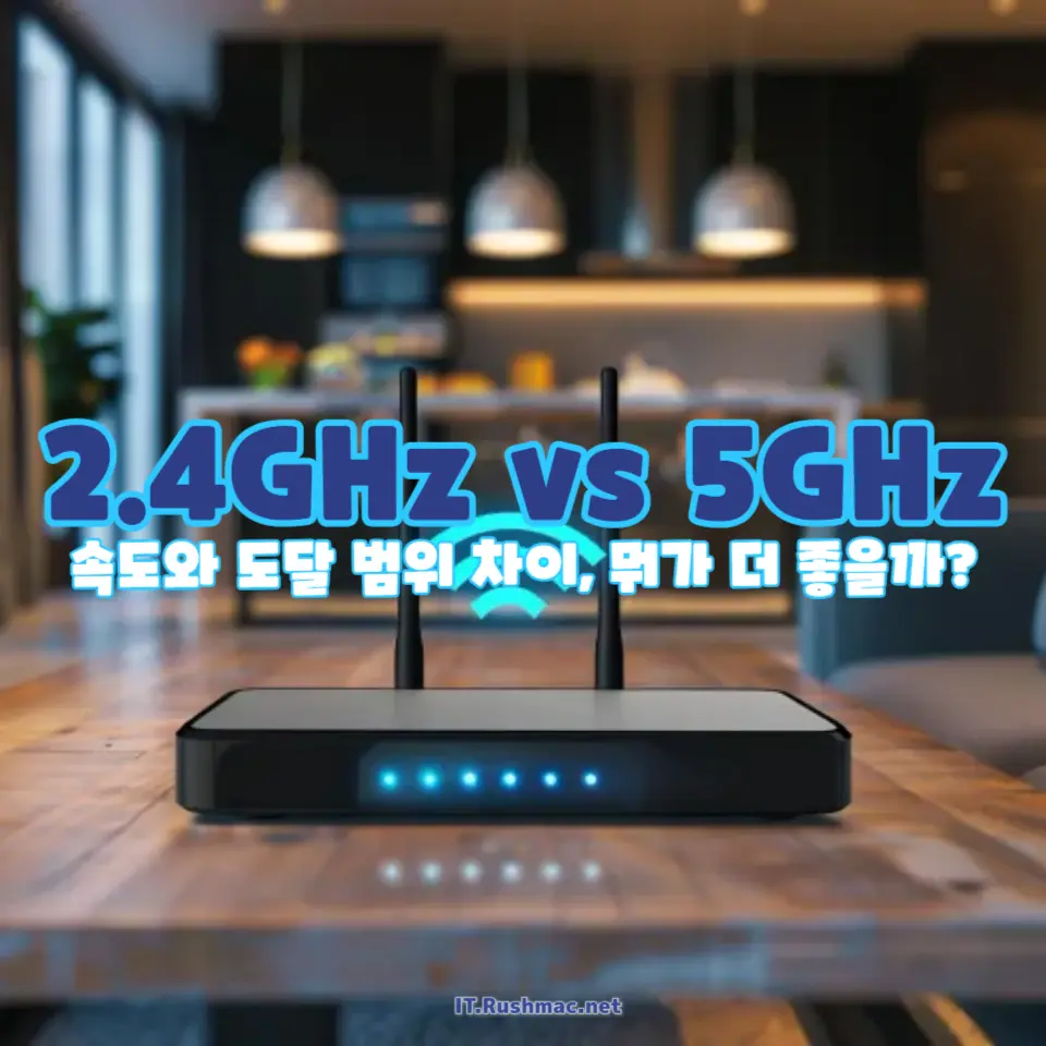 와이파이 5GHz vs 2.4GHz