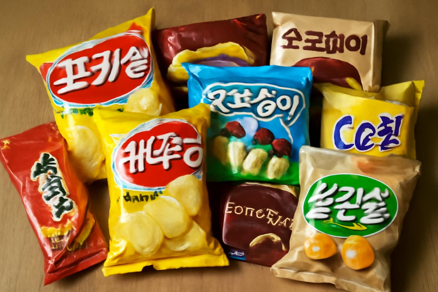 중학생 간식 과자