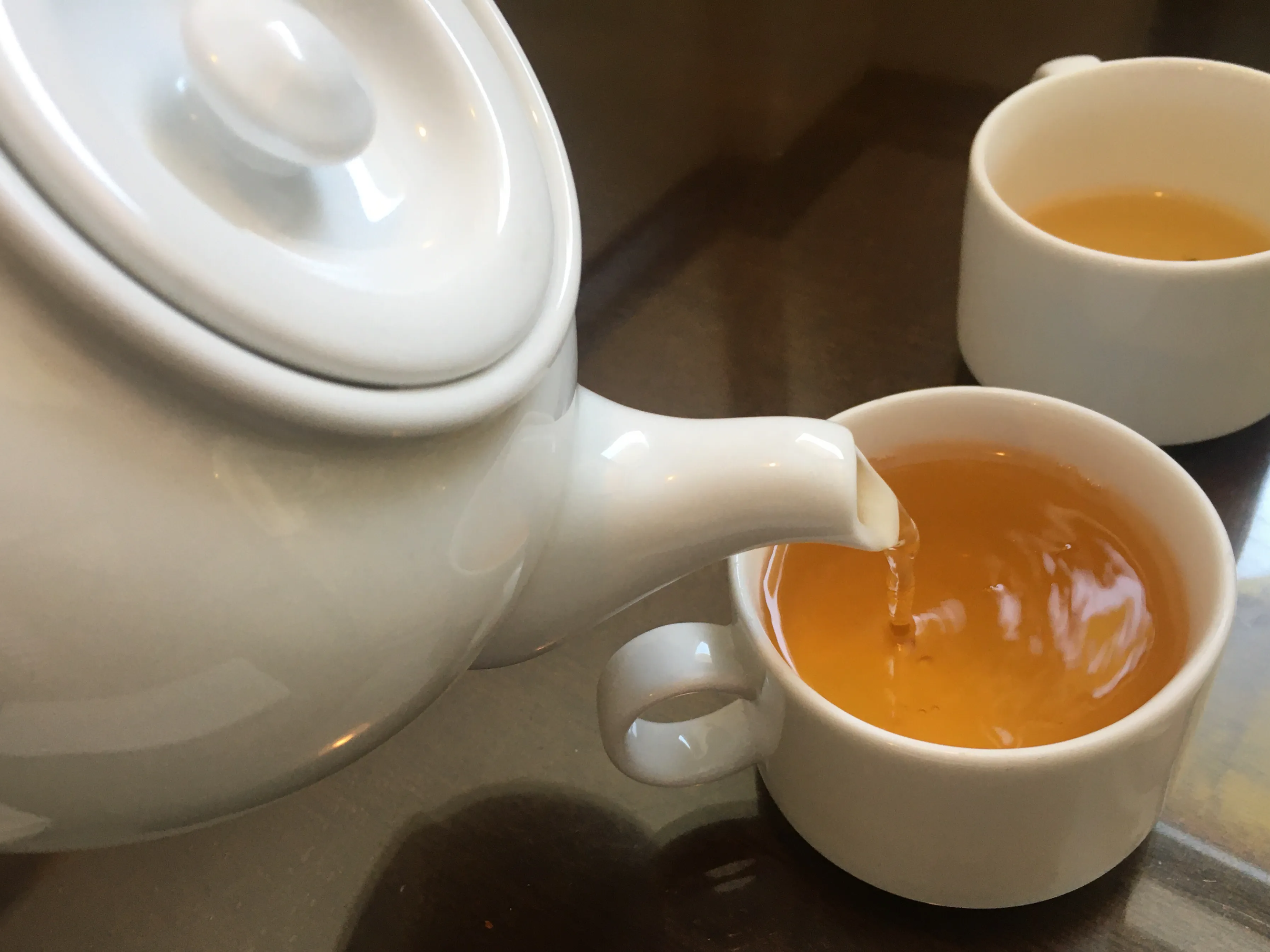 따뜻한 결명자차