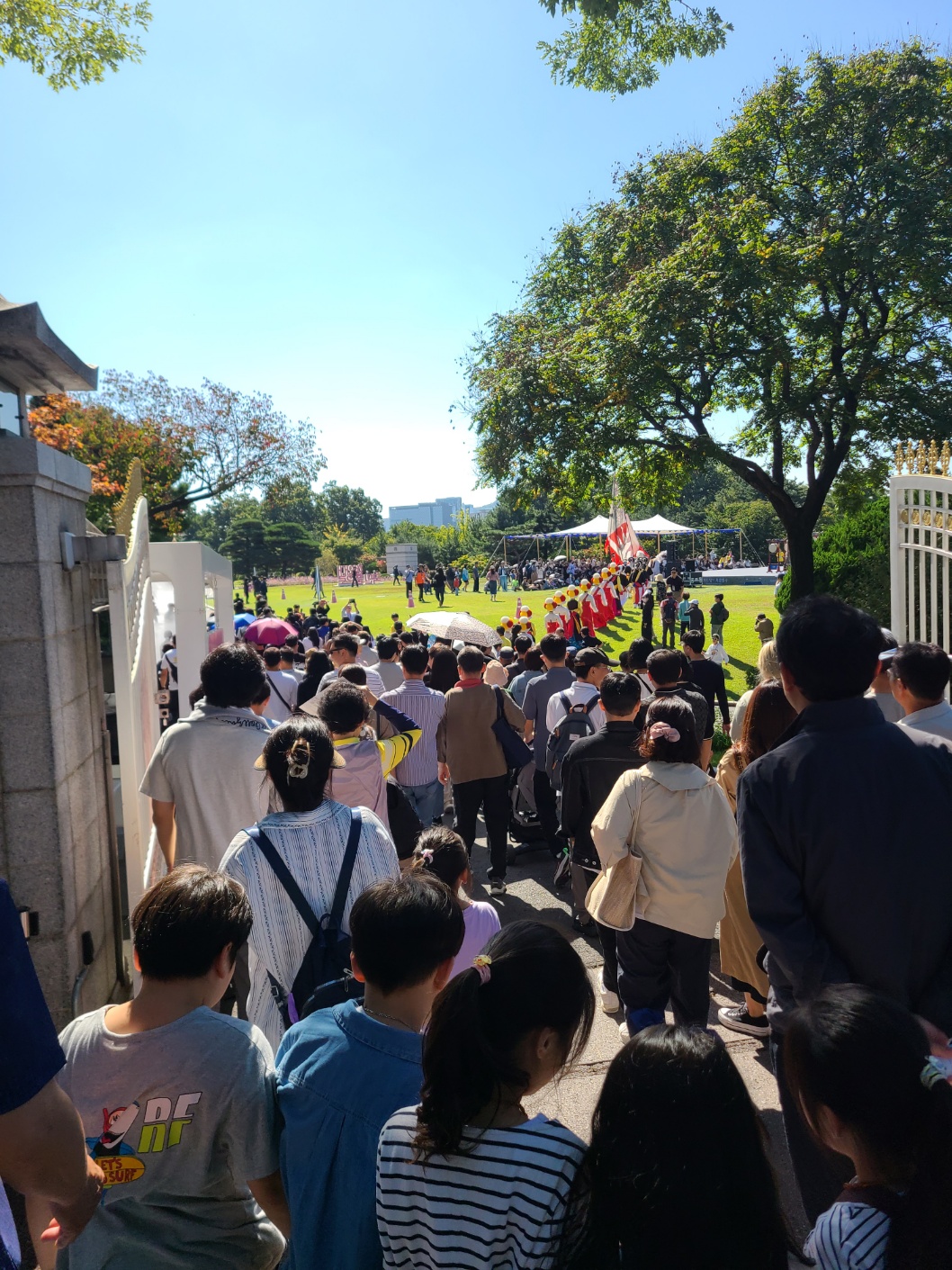 청와대 관람 하기