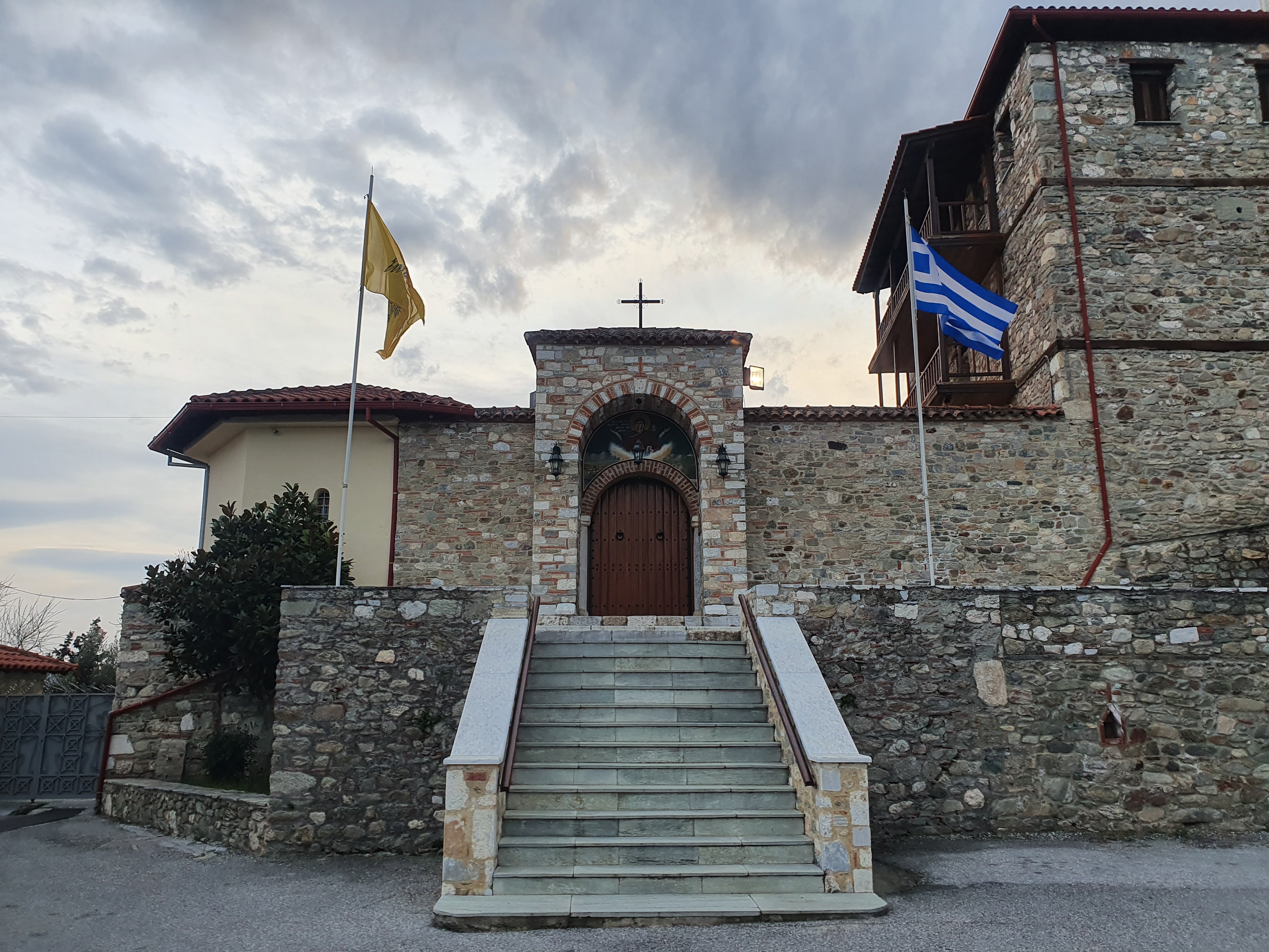 그리스 엘라소나 파나기아 올림피오티사 수도원