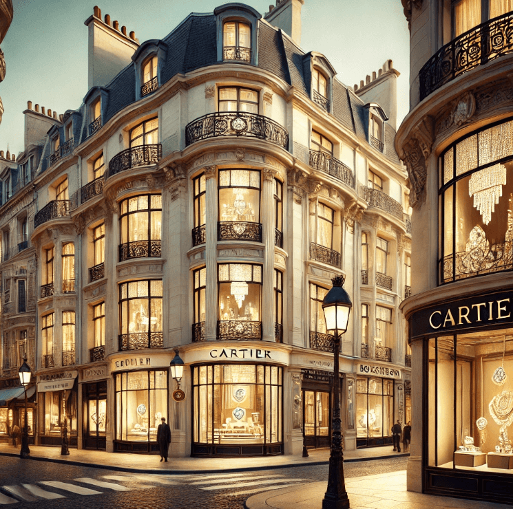 프랑스 주얼리 명품 거리 사진