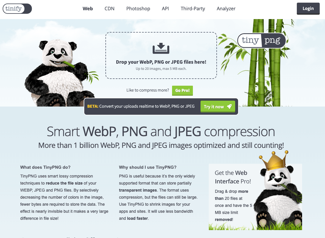 tinypng-홈페이지