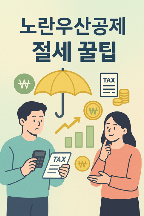 노란우산공제 절세 꿀팁 이미지