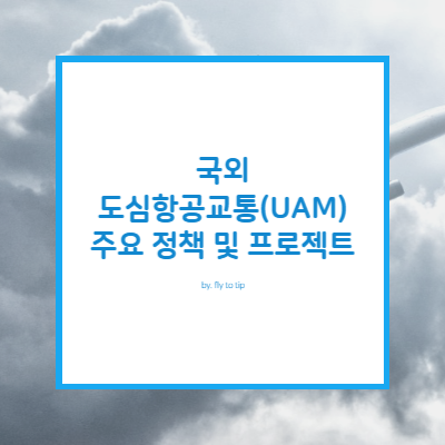국외 도심항공교통(UAM) 정책 및 프로젝트