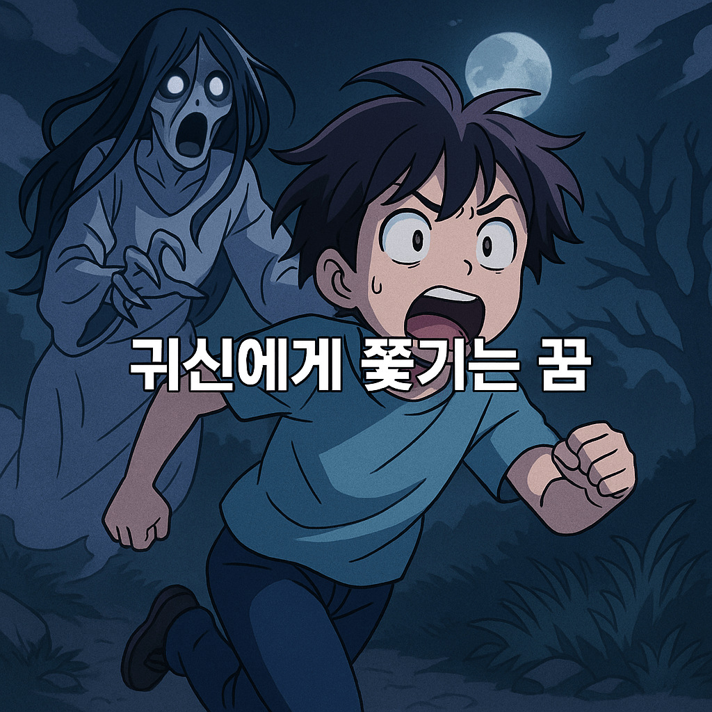 귀신에게 쫓기는 꿈 해몽