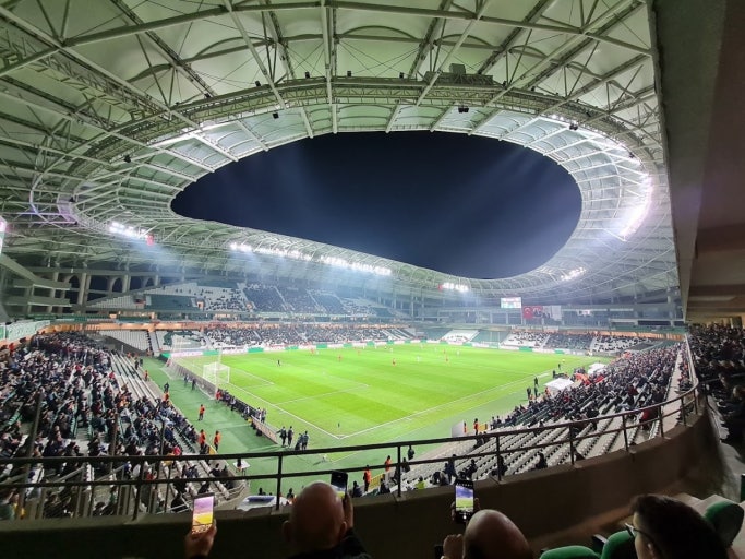 스페인의 산 마메스 경기장 사진