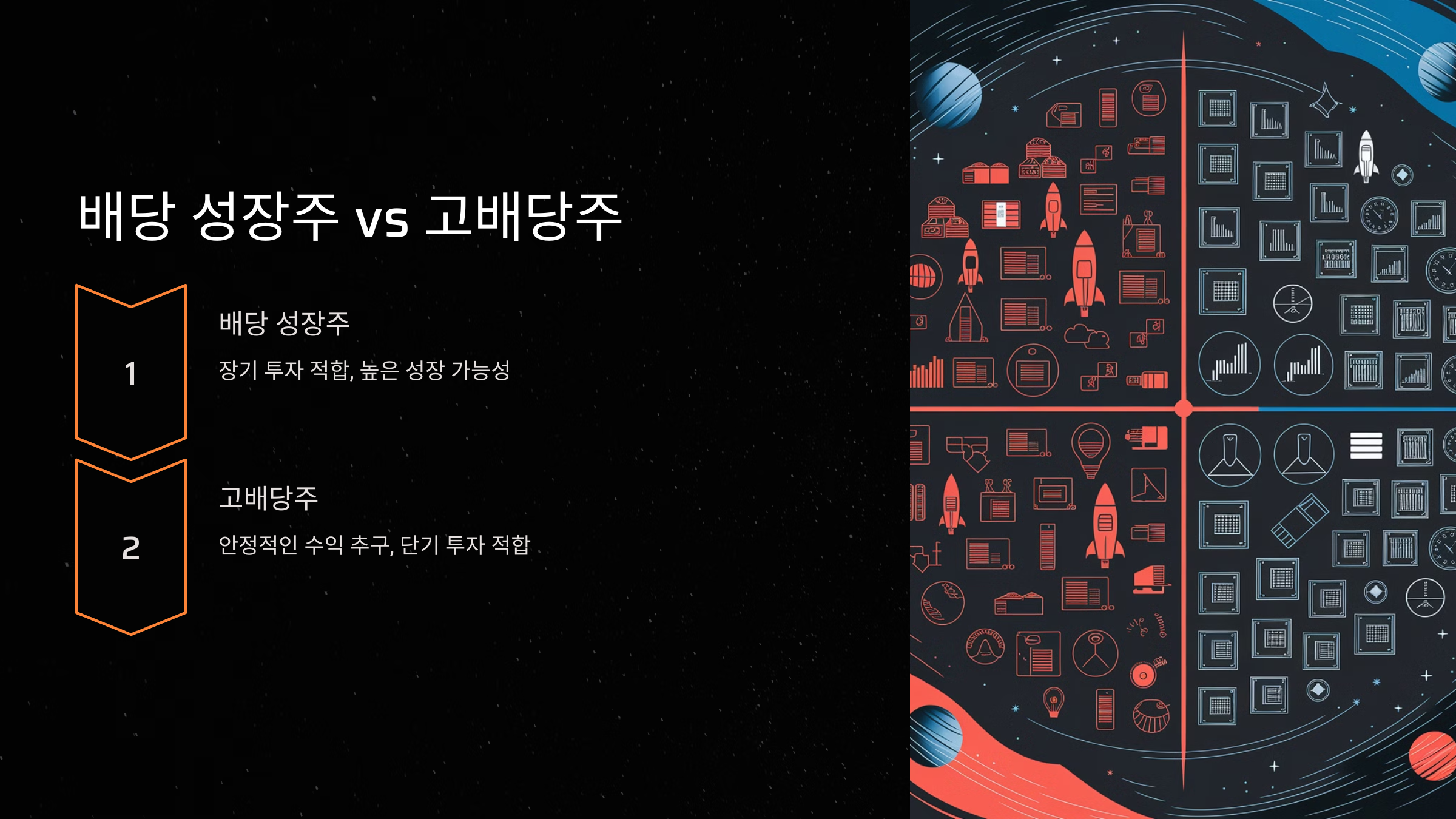 배당 성장주 vs 고배당주