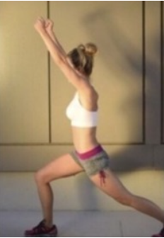 "프론트 니업 Toe Twist Touch 시작 자세 상복부 하복부 운동"