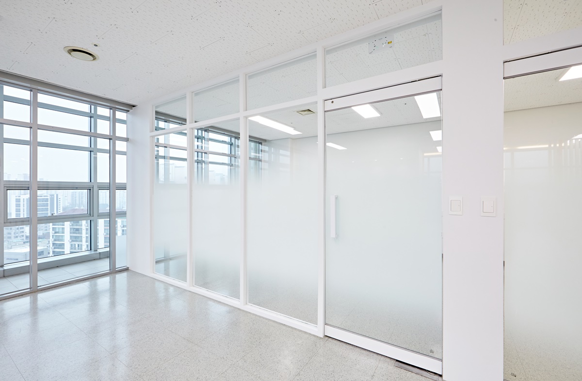 사무실유리가벽레이아웃
