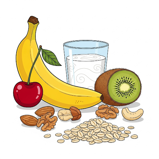 숙면에좋은음식사진