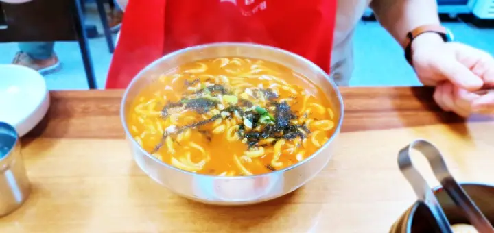 경기도 안성 얼큰 민물새우 칼국수 맛집 안성맞춤시장 맛집