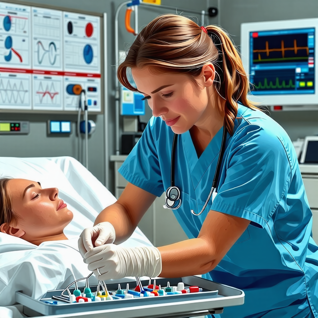 중심정맥관 카테터 삽입 및 유지 관리