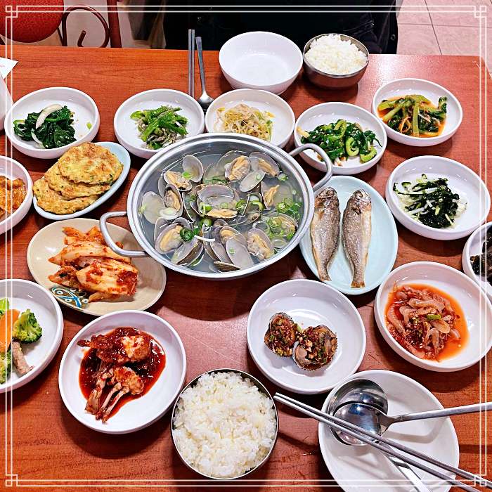 목포, 목포역 맛집 아침식사, 백반, 바지락탕