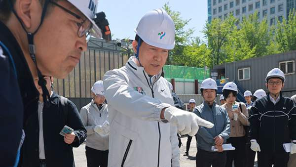 오세훈 광화문 빗물터널 점검