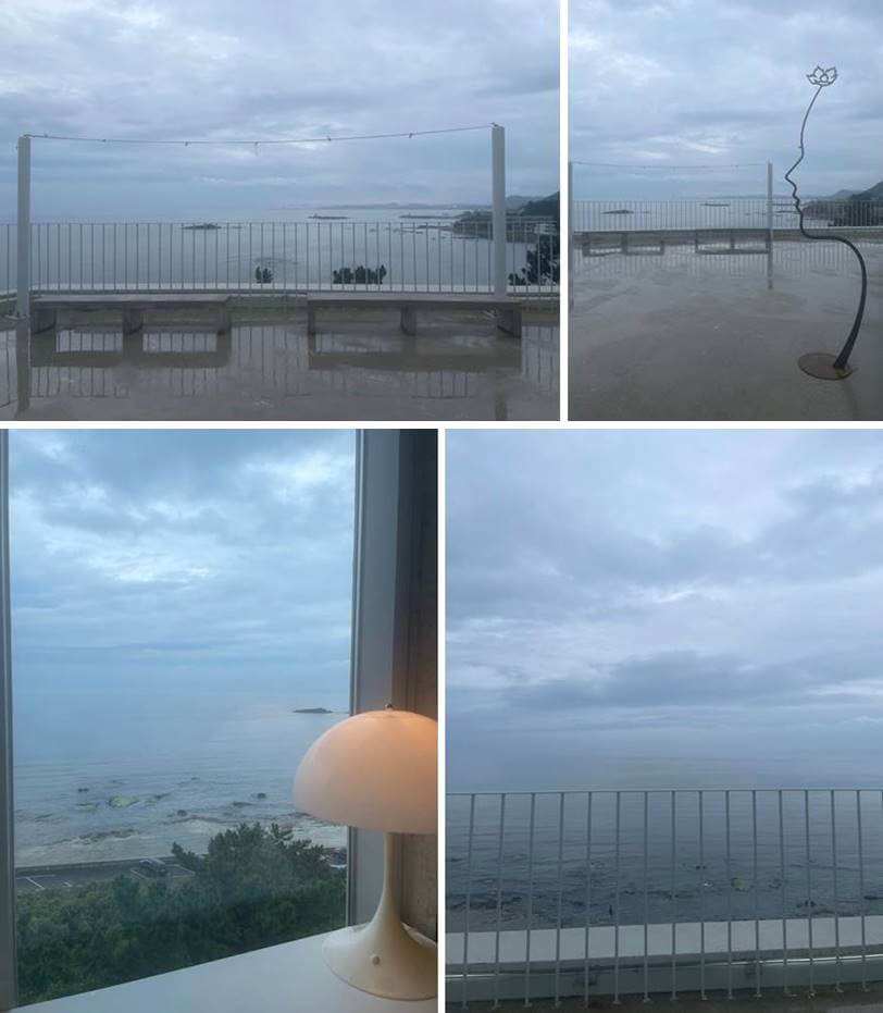 루프탑 조형 및 자리