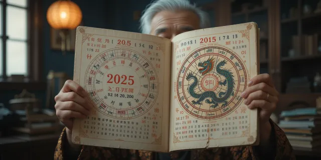 2025년 용띠 운세 음력 달력