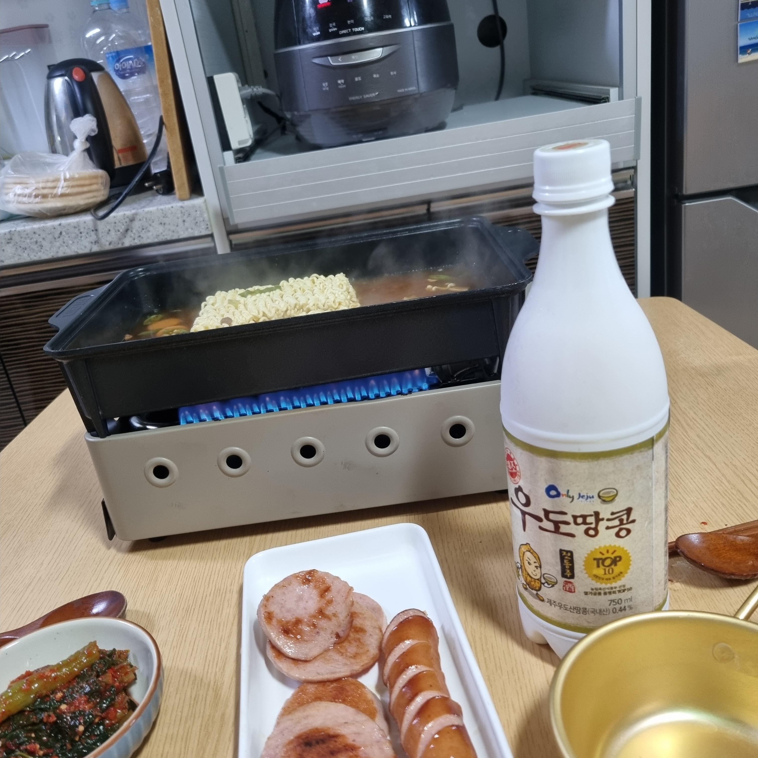 우도 땅콩 막걸리 안주