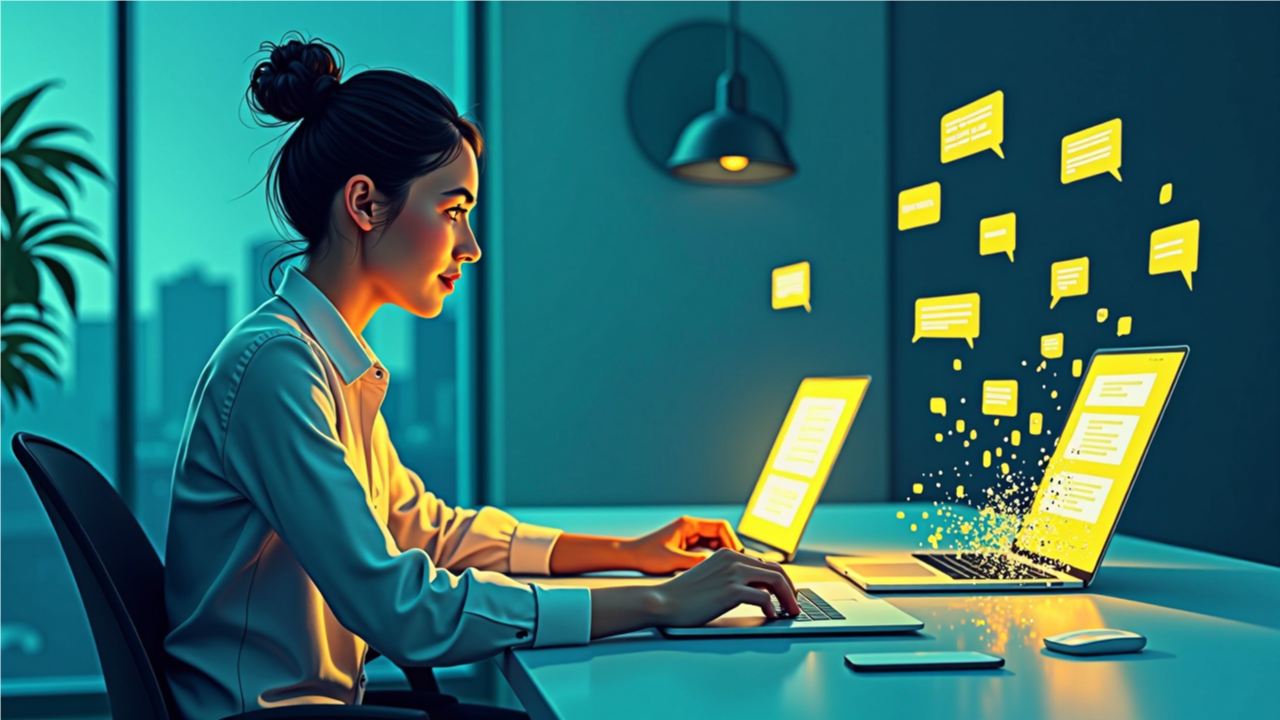 방향성 자극 프롬프팅 적용 사례를 시각화한 이미지