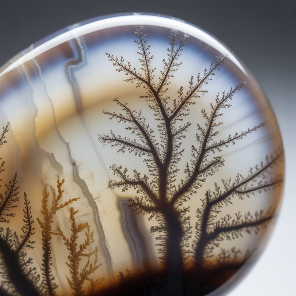 숲의 풍경을 담은 보석 덴드리틱 아게이트(dendritic agate) 이야기