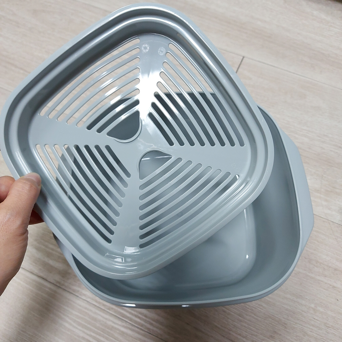 다이소 전자레인지 찜기