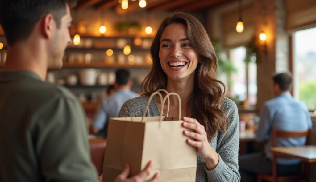 중고 물품을 파는 여자 이미지