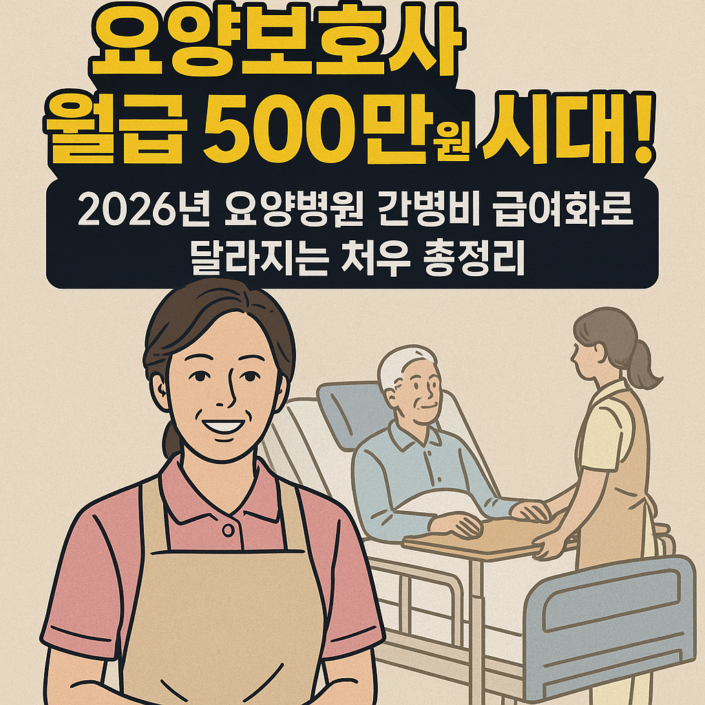 요양보호사월급500만원시대