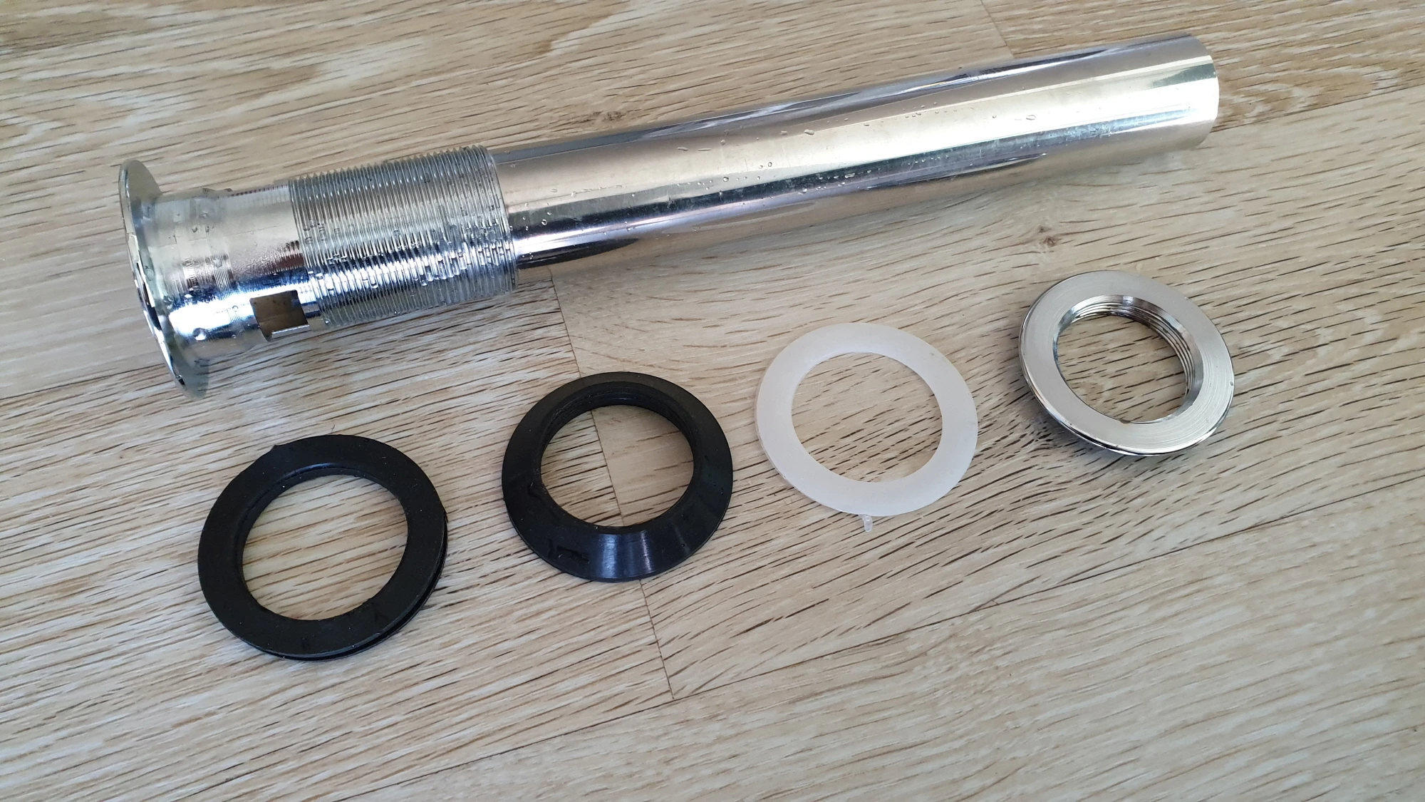 세면대 자동 팝업 마개 구성품