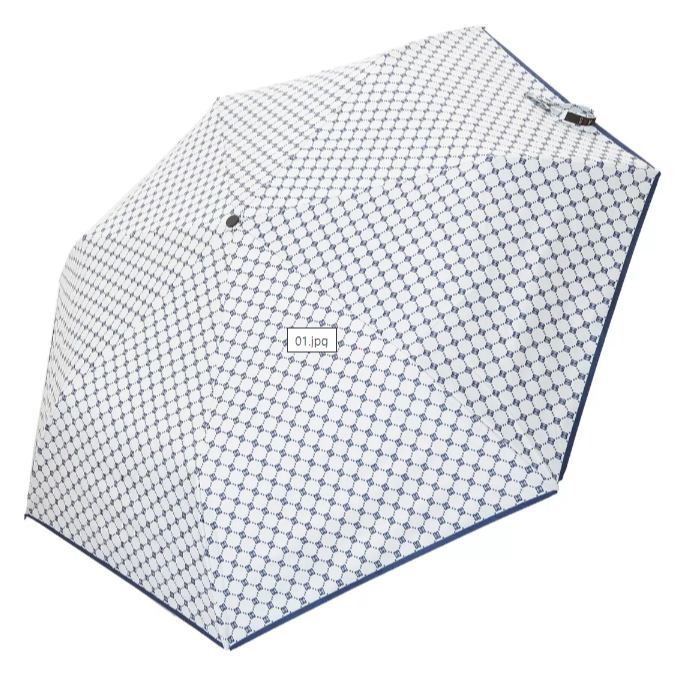 닥스 3단 양산 PBD017M 퀼트 네이비