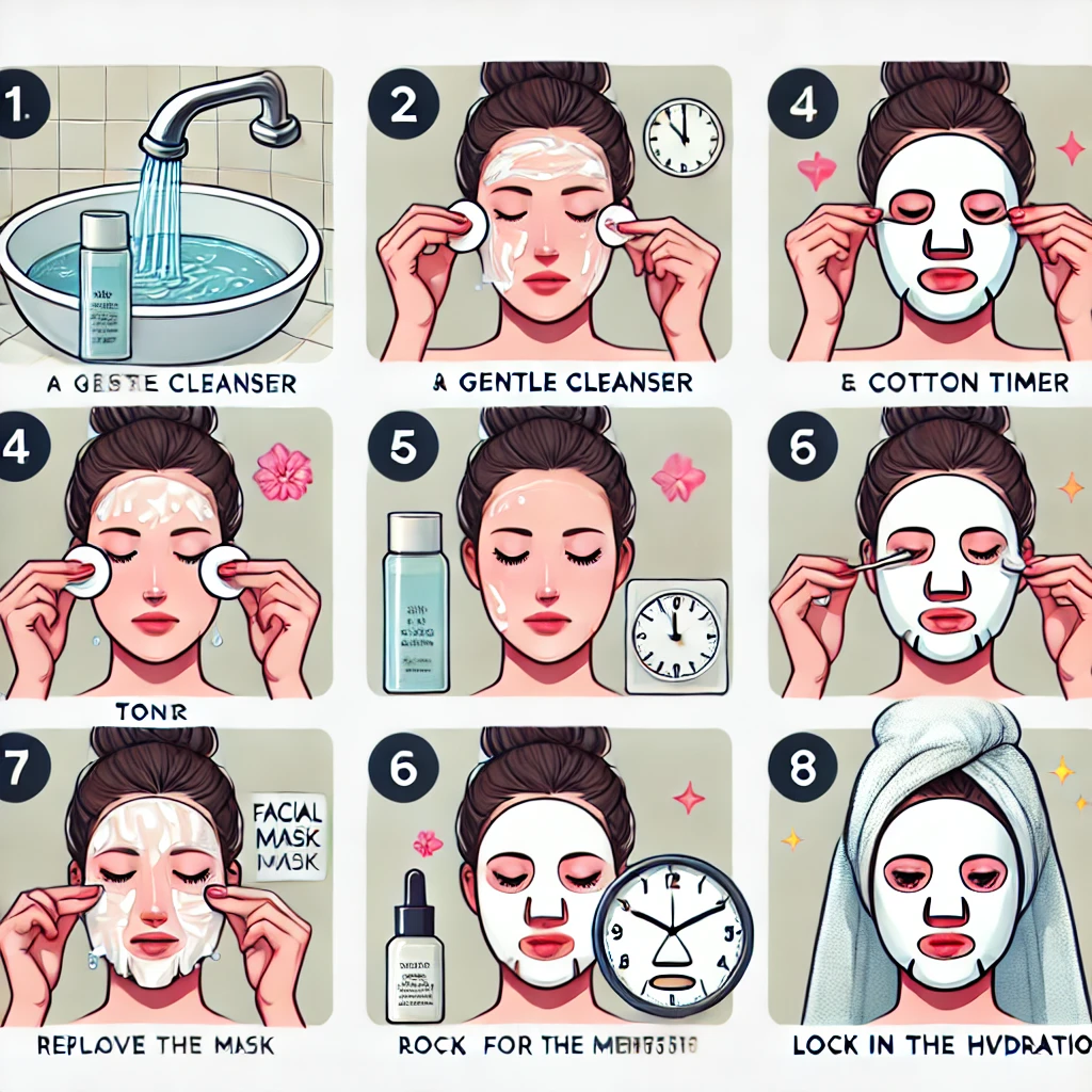 마스크팩 사용시간