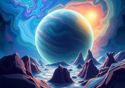 K2-18b 행성 이미지