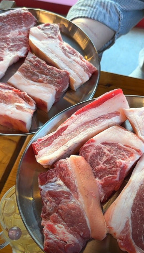 오늘N 퇴근후N 제주도 흑돼지 장작구이