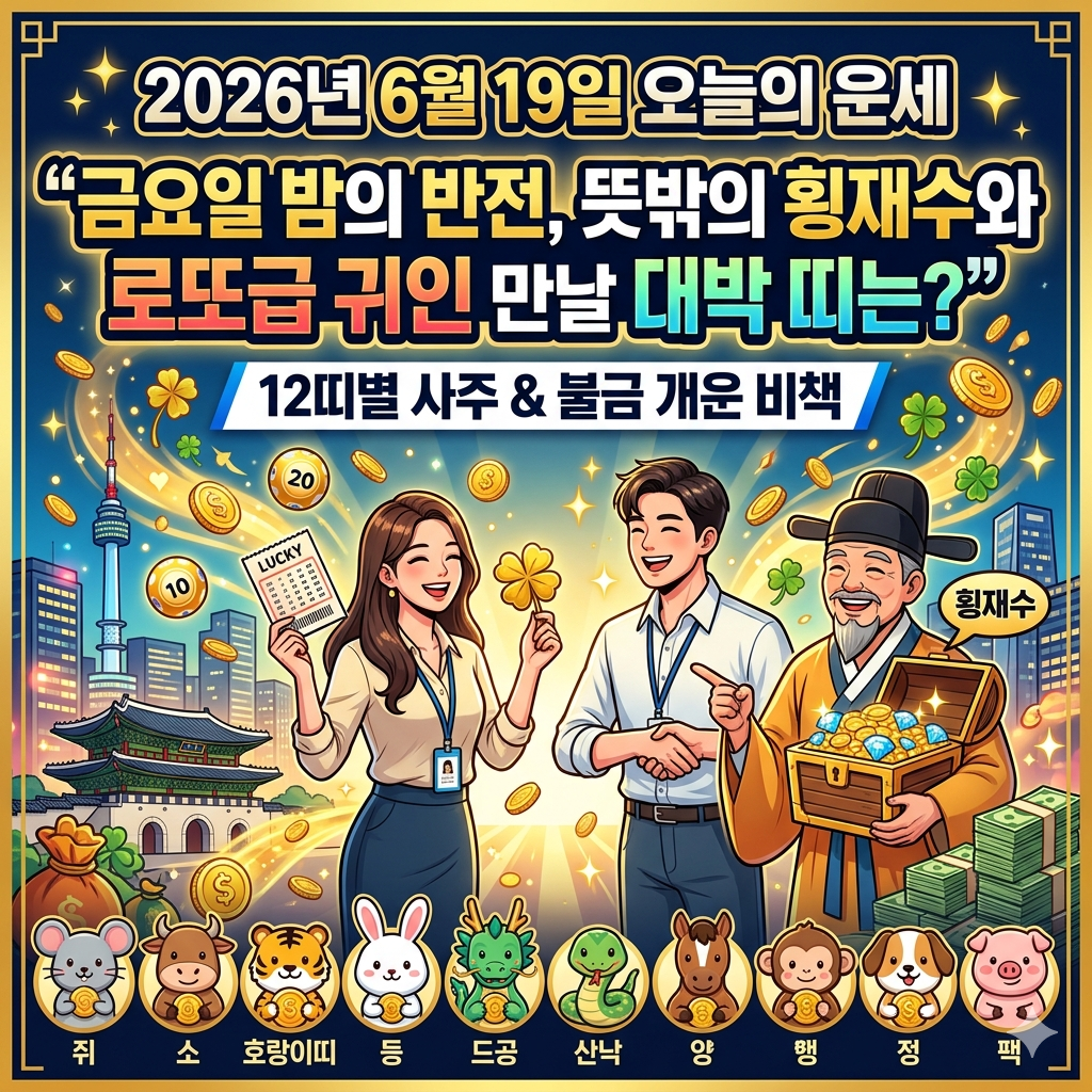 6월19일 오늘의 운세