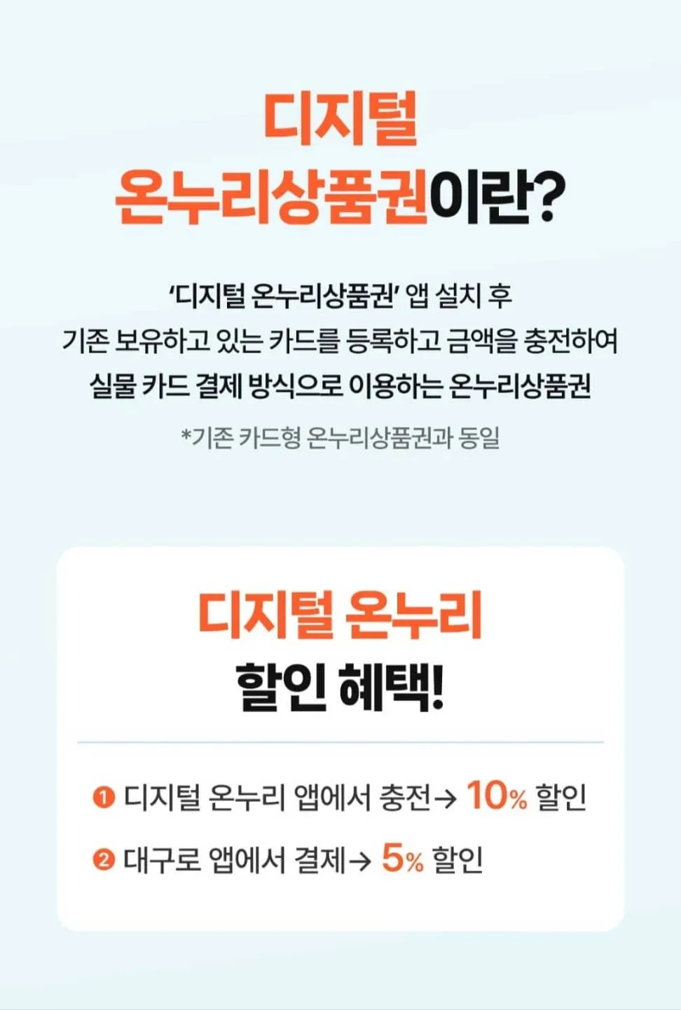 디지털온누리상품권 혜택, 사용처 및 환급, 대구로 15%할인