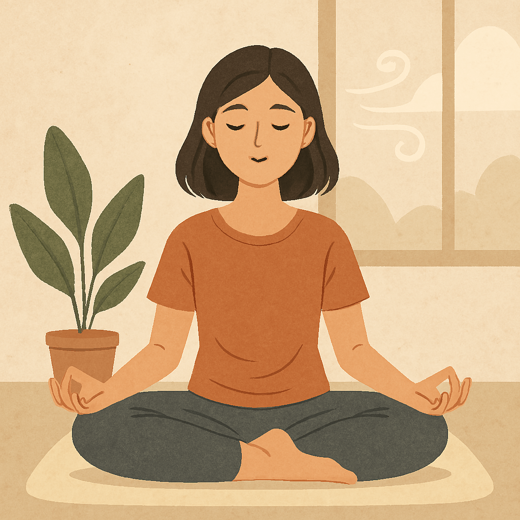 스트레스를 줄이는 호흡법과 명상