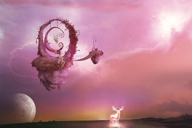 핑크빛 판타지 세계