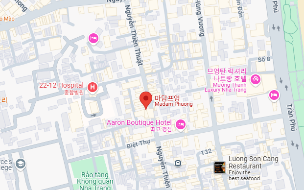 나트랑 여행코스 1일차 마담프엉 위치